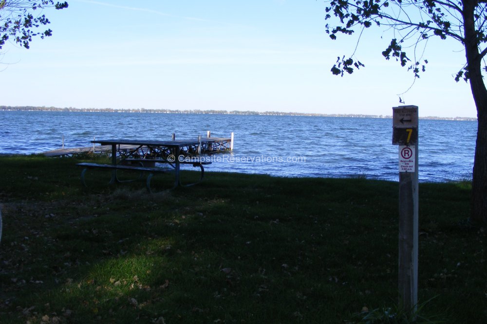 Campsite 007 in Marble Beach State Park Campground at Marble Beach